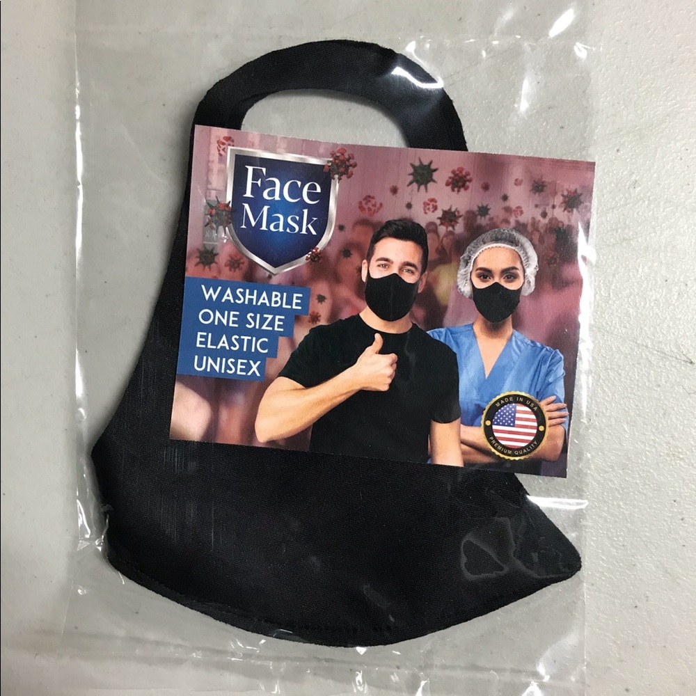 Washable face mask hand made